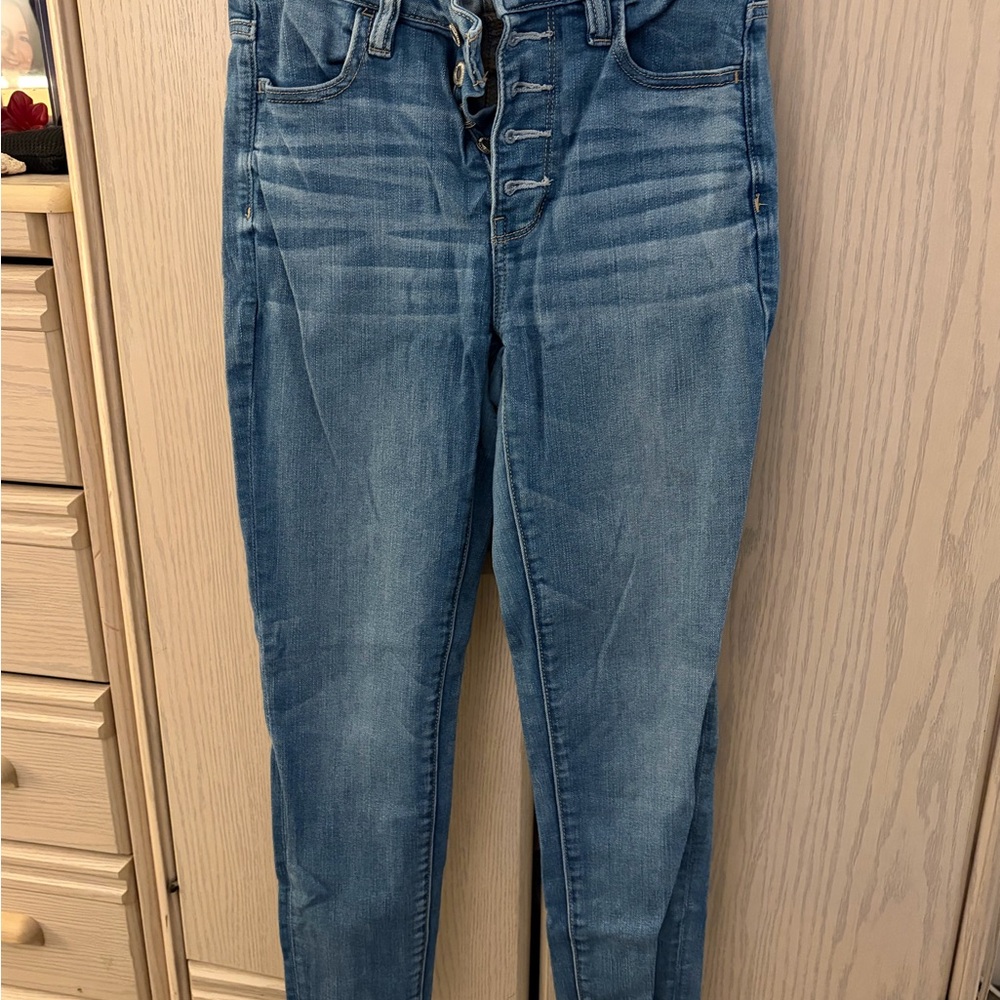 American Eagle Outfitters Women's Skinny Blue Jeans